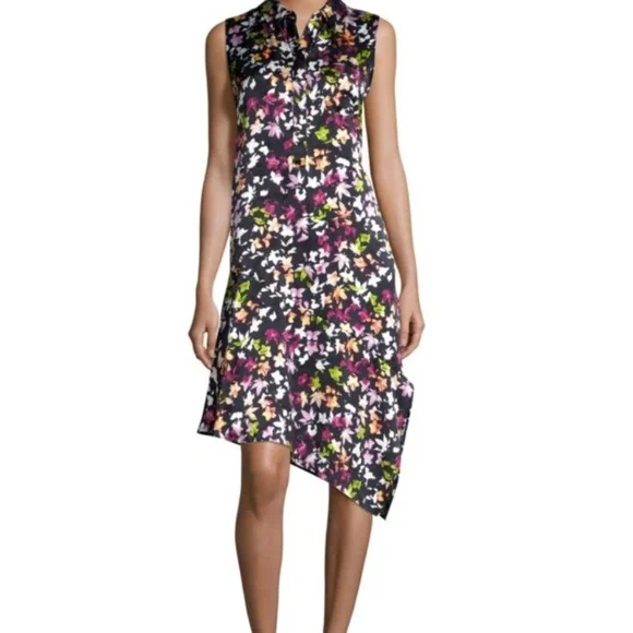 Equipment Tira Silk Shift Dress - Picture 1 of 8